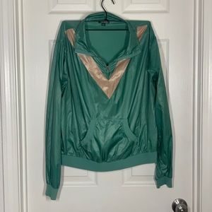 Teal & Pink Track Jacket